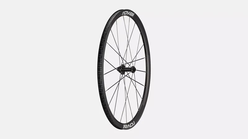 Roval Alpinist CLX III 700c Road Front Wheel in Gloss Carbon/Gloss White-3