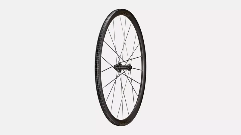 Roval Alpinist CLX III 700c Road Front Wheel in Satin Carbon/Gloss Black-3