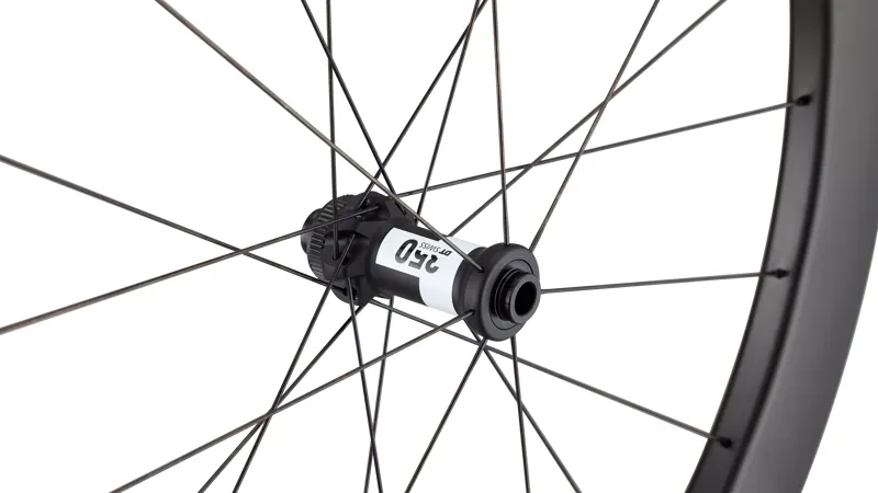 Specialized Terra Aero CL 700C Carbon Front Wheel in Satin Carbon/Satin Black-3