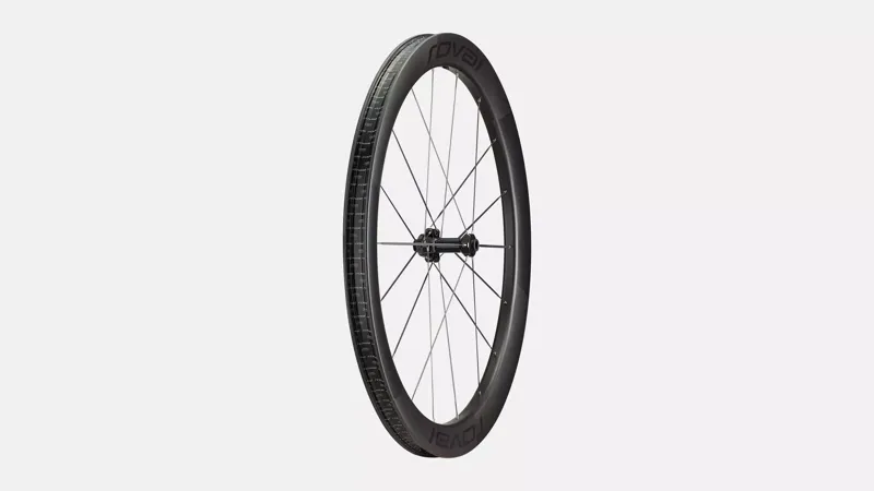 Roval Terra Aero CLX Front Wheel in Satin Carbon/Gloss Black-1