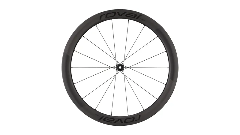 Roval Rapide CL III 700c Front Wheel in Satin Carbon/Satin Black-3