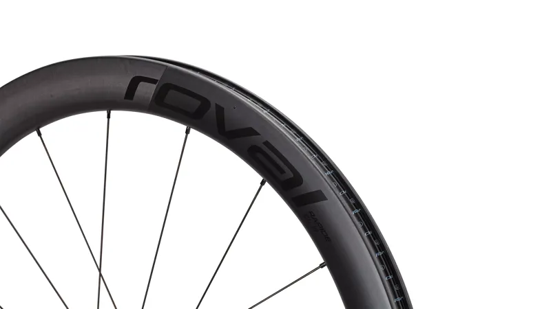Roval Rapide CL III 700c Wheelset in Satin Carbon/Satin Black-6