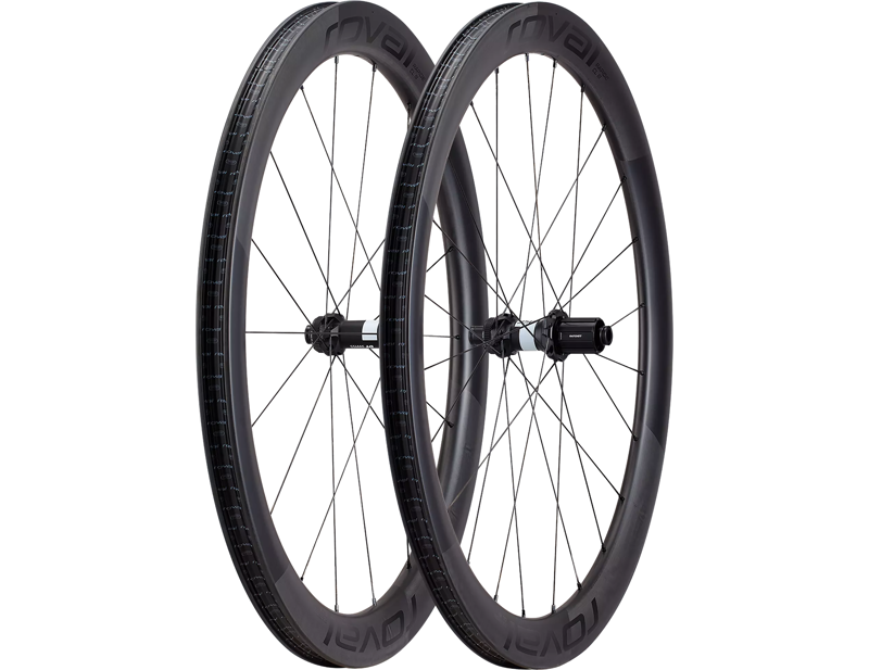 Roval Rapide CL III 700c Wheelset in Satin Carbon/Satin Black