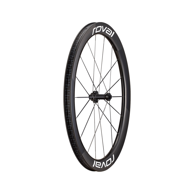 Balfes Bikes Roval Rapide CLX III 700c Front Wheel in Gloss Carbon/Gloss White | Free postage over £30, £10 off first order, price match & 0% finance.