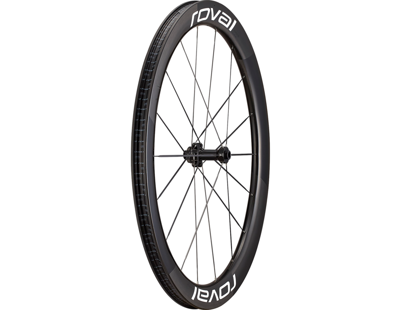 Roval Rapide CLX III 700c Center Lock Wheelset in Gloss Carbon/Gloss White-1