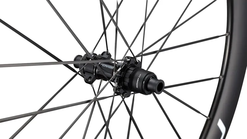 Roval Rapide CLX III 700c Center Lock Wheelset in Gloss Carbon/Gloss White-7