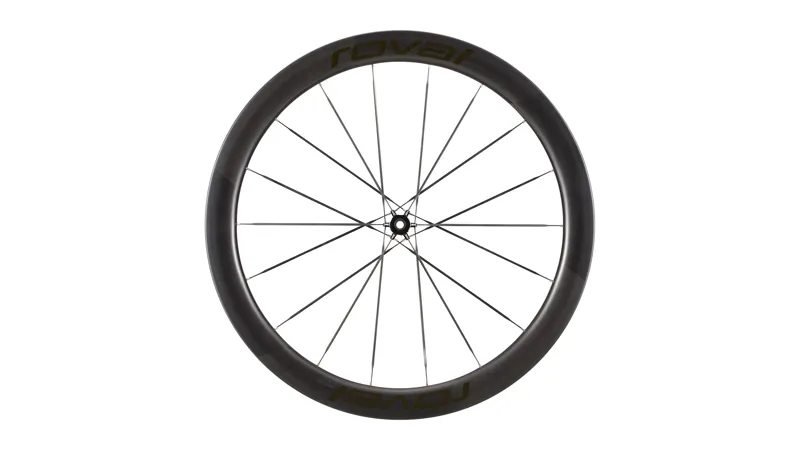 Roval Rapide CLX III 700c Front Wheel in Satin Carbon/Gloss Black-3