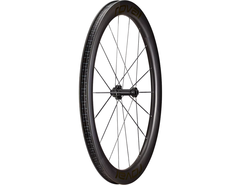 Roval Rapide CLX III 700c Center Lock Wheelset in Satin Carbon/Gloss Black-3