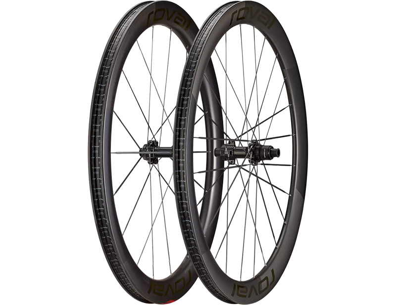 Roval Rapide CLX III 700c Center Lock Wheelset in Satin Carbon/Gloss Black