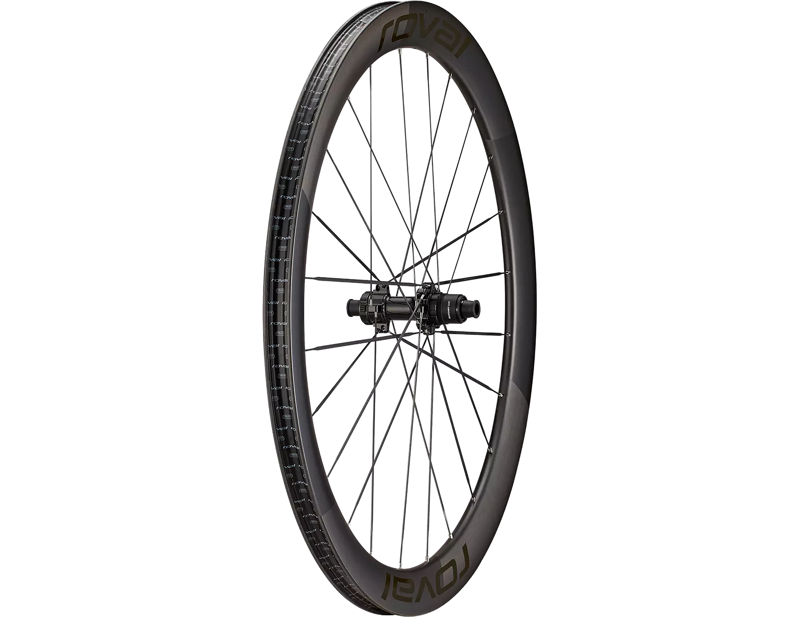 Roval Rapide CLX III 700c Center Lock Wheelset in Satin Carbon/Gloss Black-4
