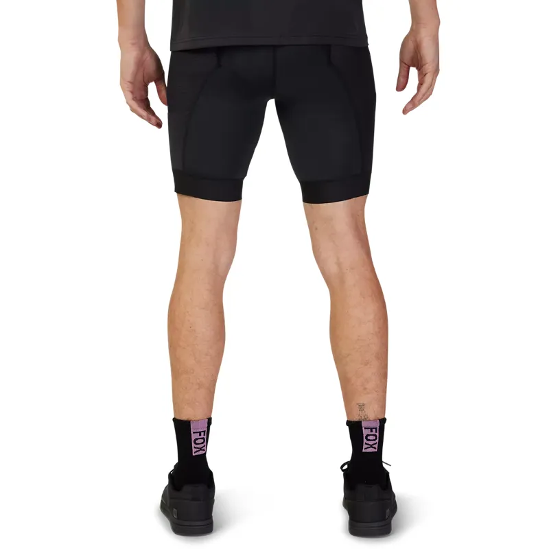 Fox Racing Tecbase Liner Shorts in Black-3