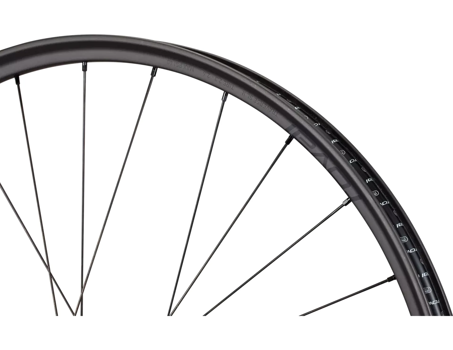 Roval Traverse SL II 350 6B 29in Wheelset in Carbon/Black