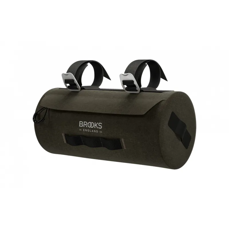 Brooks Scape Handlebar Pouch in Mud Green-1