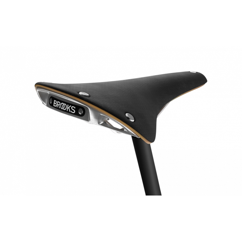 Brooks C17 Cambium Organic Saddle in Black/Natural-1