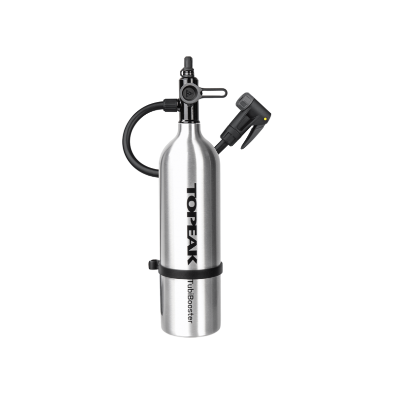 Topeak Tubibooster X Pump in Silver-6