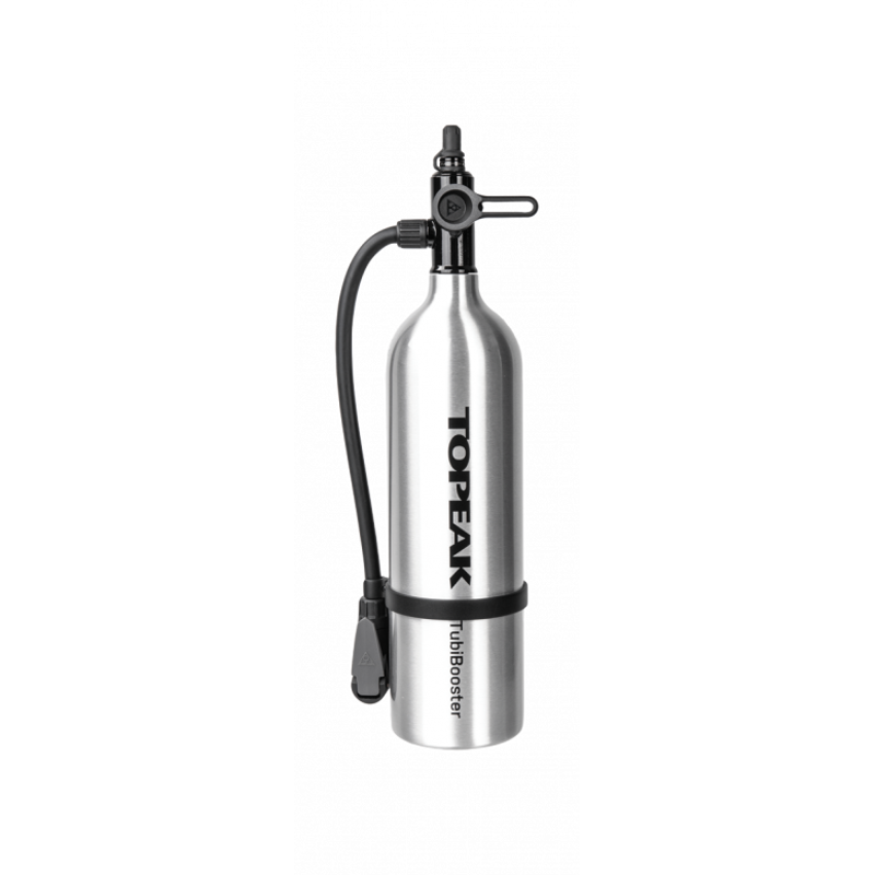 Topeak Tubibooster X Pump in Silver-1