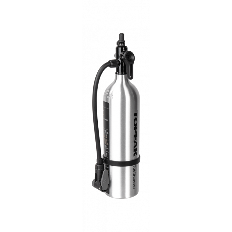 Topeak Tubibooster X Pump in Silver-2