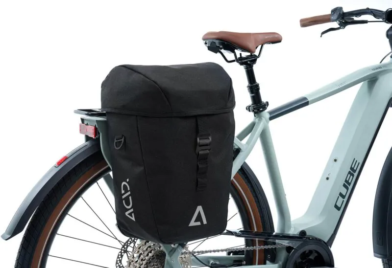 Acid Pannier Bag City 15 Smlink 2.0 in Black-5