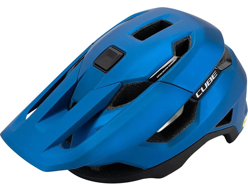 Balfes Bikes Cube CUBE HELMET TROOPER in ACTIONTEAM BLUE/GREY | Free postage over £30, £10 off first order, price match & 0% finance.