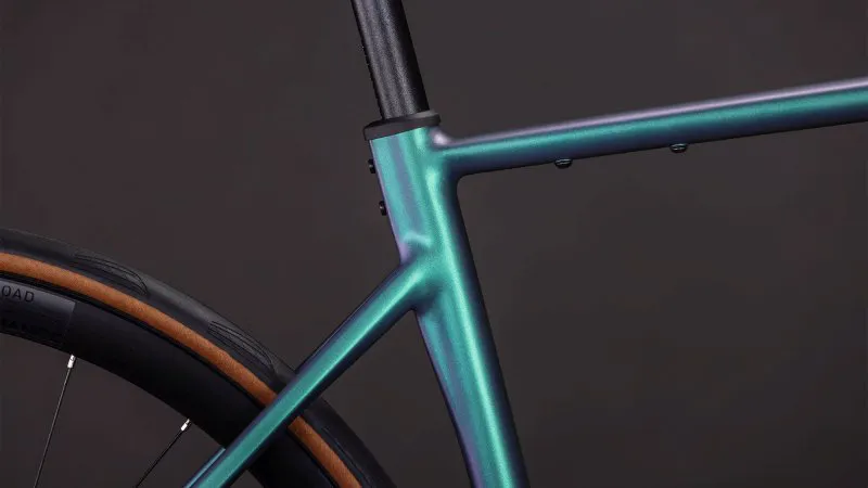 Cube Attain SLX Road Bike 2026 in Smaragdgrey/Prism-3