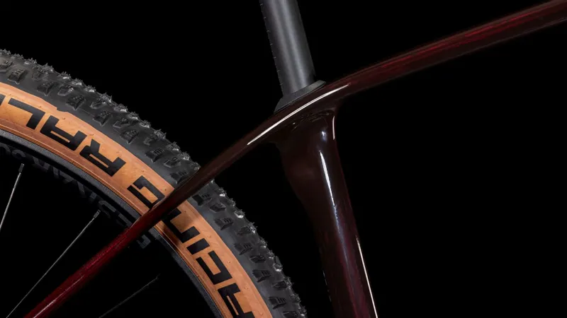 Cube Reaction c:62 SLX Hardtail Mountain Bike 2025 in Liquidred/White-3