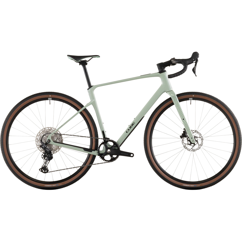 Balfes Bikes Cube Nuroad C:62 One Gravel Bike 2026 in Aloegreen | Free postage over £30, £10 off first order, price match & 0% finance.