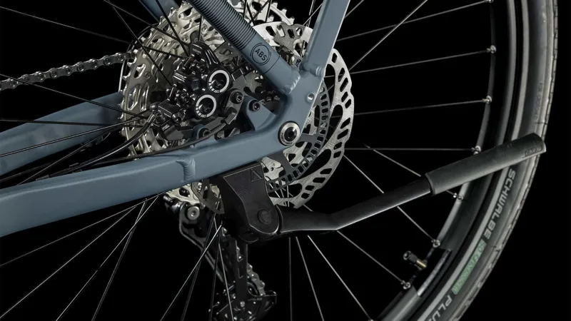 Cube Kathmandu Abs 750 Electric Hybrid Bike 2025 In Grey/Blue-5