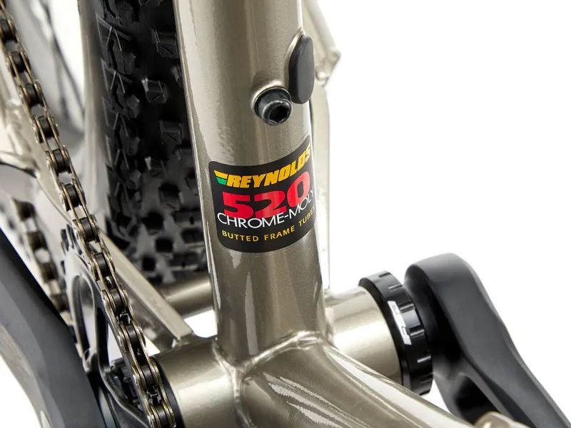 Kona Unit Hardtail Mountain Bike 2025 in Gloss Metallic Grey w/ Chocolate and Tan Decals-4