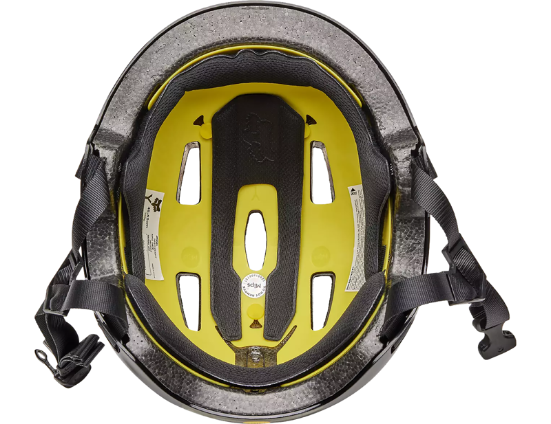 Fox Youth Flight Helmet in Black-4