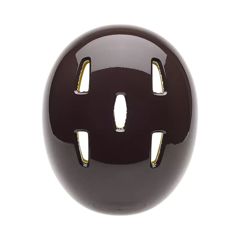 Fox Youth Flight Helmet in Cocoa Brown-2