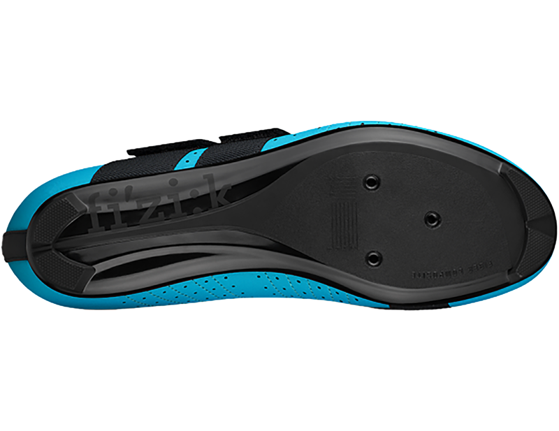Fizik R5 Tempo Powerstrap Road Shoes in Blue/Black-3