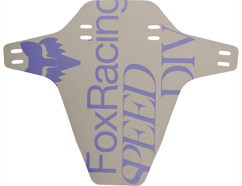 Fox Racing Mudguard in Vintage White