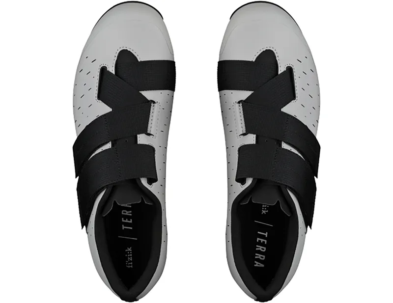 Fizik X4 Terra Powerstrap Shoes in Grey/Black-2