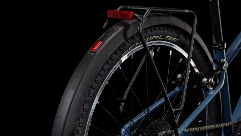 Cube Numove 240 Street 24 Inch Wheel Kids Bike 2025 in Naval Blue/Apple-4