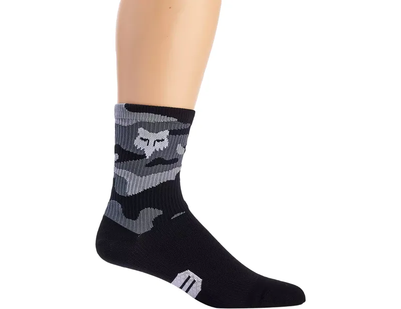 Fox Racing 6 Inch Ranger Socks in Black Camo