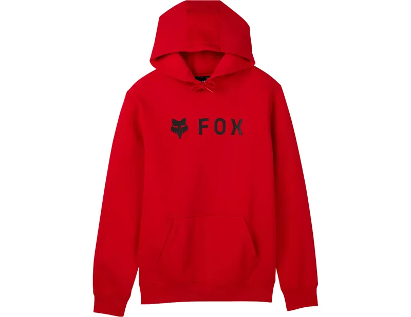 Fox Absolute Pullover Hoodie in Flame Red