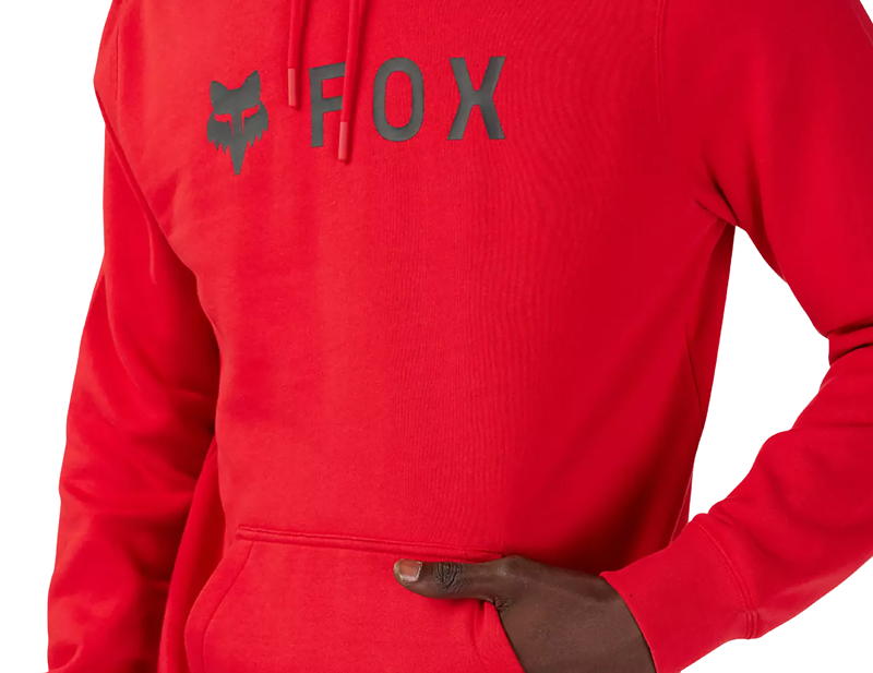 Fox Absolute Pullover Hoodie in Flame Red-4