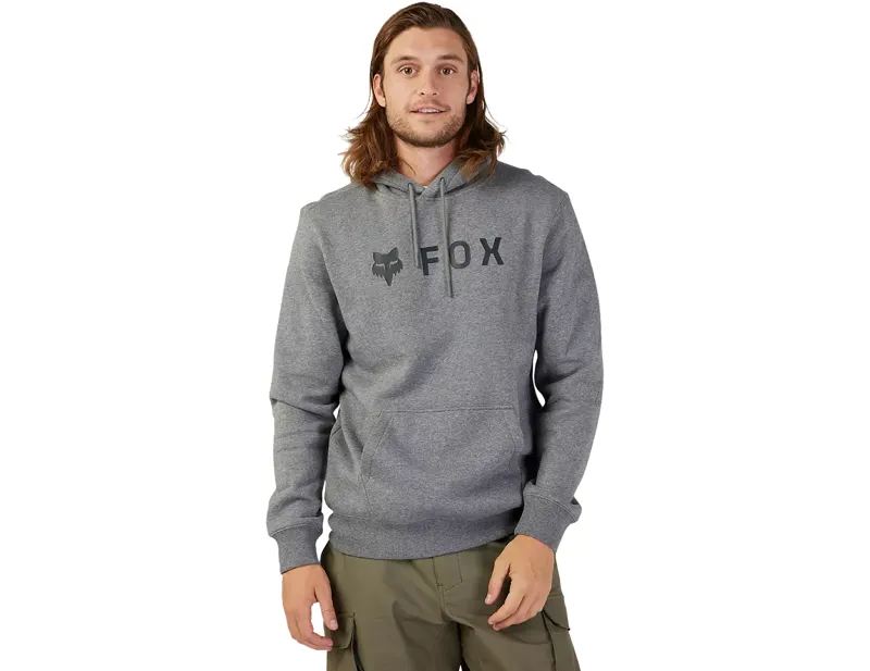 Fox Absolute Pullover Hoodie in Heather Graphite Grey-2