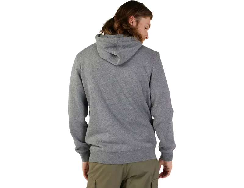 Fox Absolute Pullover Hoodie in Heather Graphite Grey-3