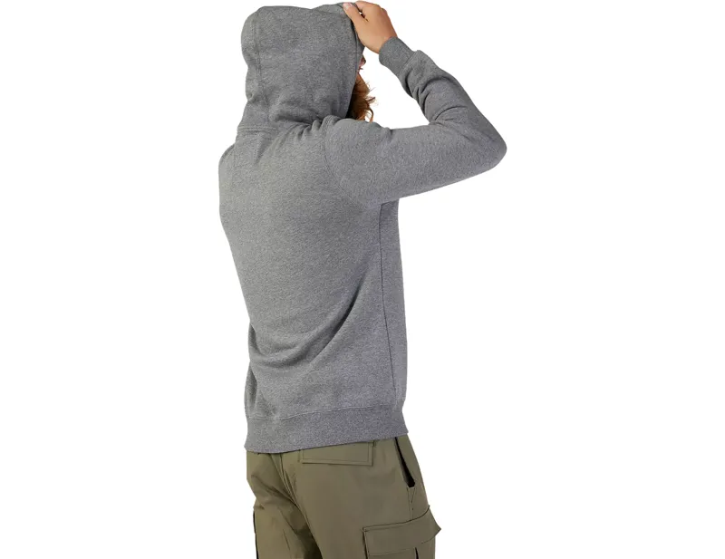 Fox Absolute Pullover Hoodie in Heather Graphite Grey-4