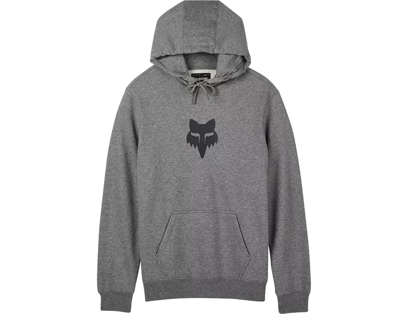Balfes Bikes Fox Head Pullover Hoodie in Heather Graphite Grey | Free postage over £30, £10 off first order, price match & 0% finance.