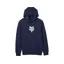 Fox Head Pullover Hoodie in Midnight