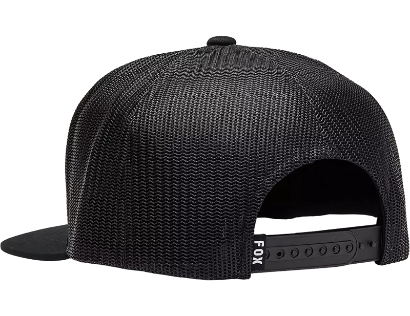 Fox Absolute Mesh Snapback Cap in Black-1
