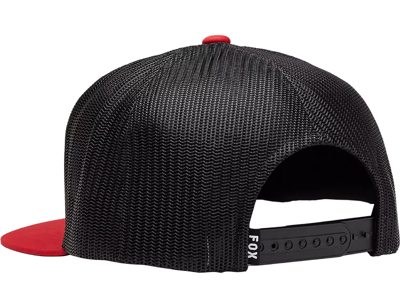 Fox Absolute Mesh Snapback Cap in Flame Red-1