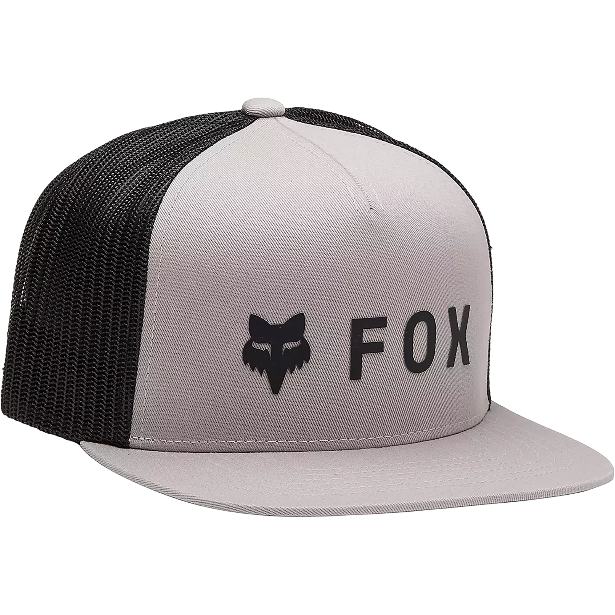 Fox Neck Raps Fox Absolute Mesh Snapback Cap in Steel Grey