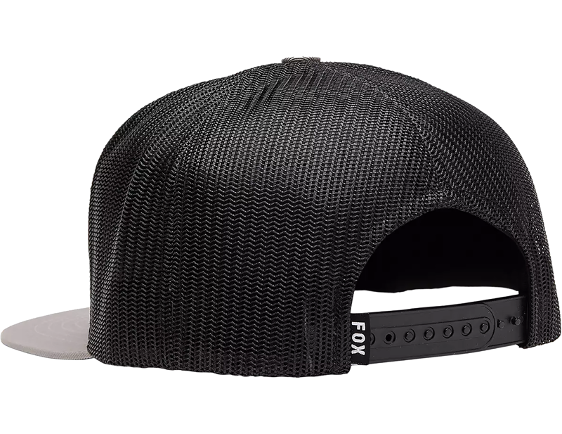 Fox Absolute Mesh Snapback Cap in Steel Grey-1