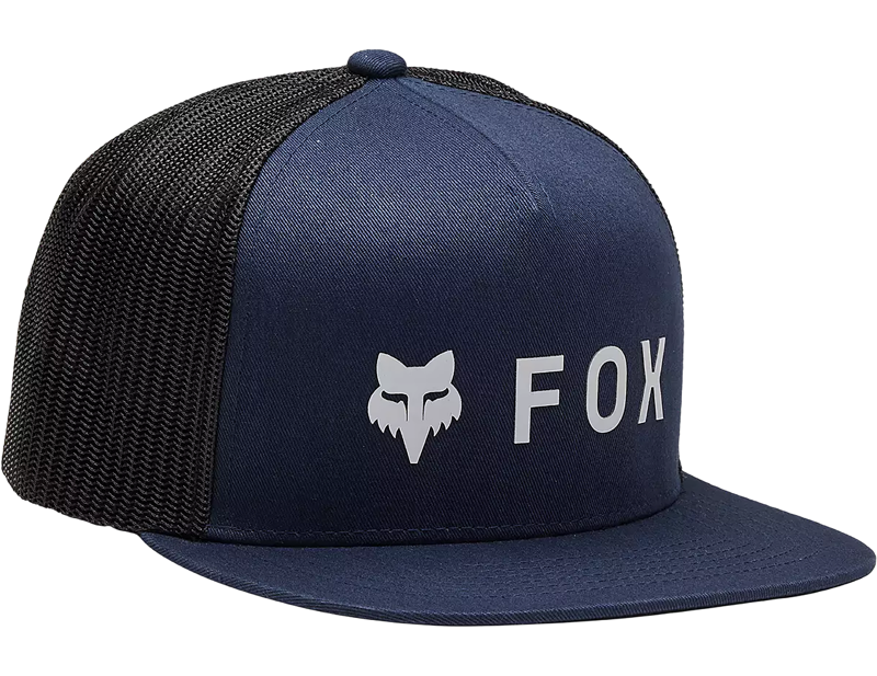 Fox Absolute Mesh Snapback Cap in Midnight