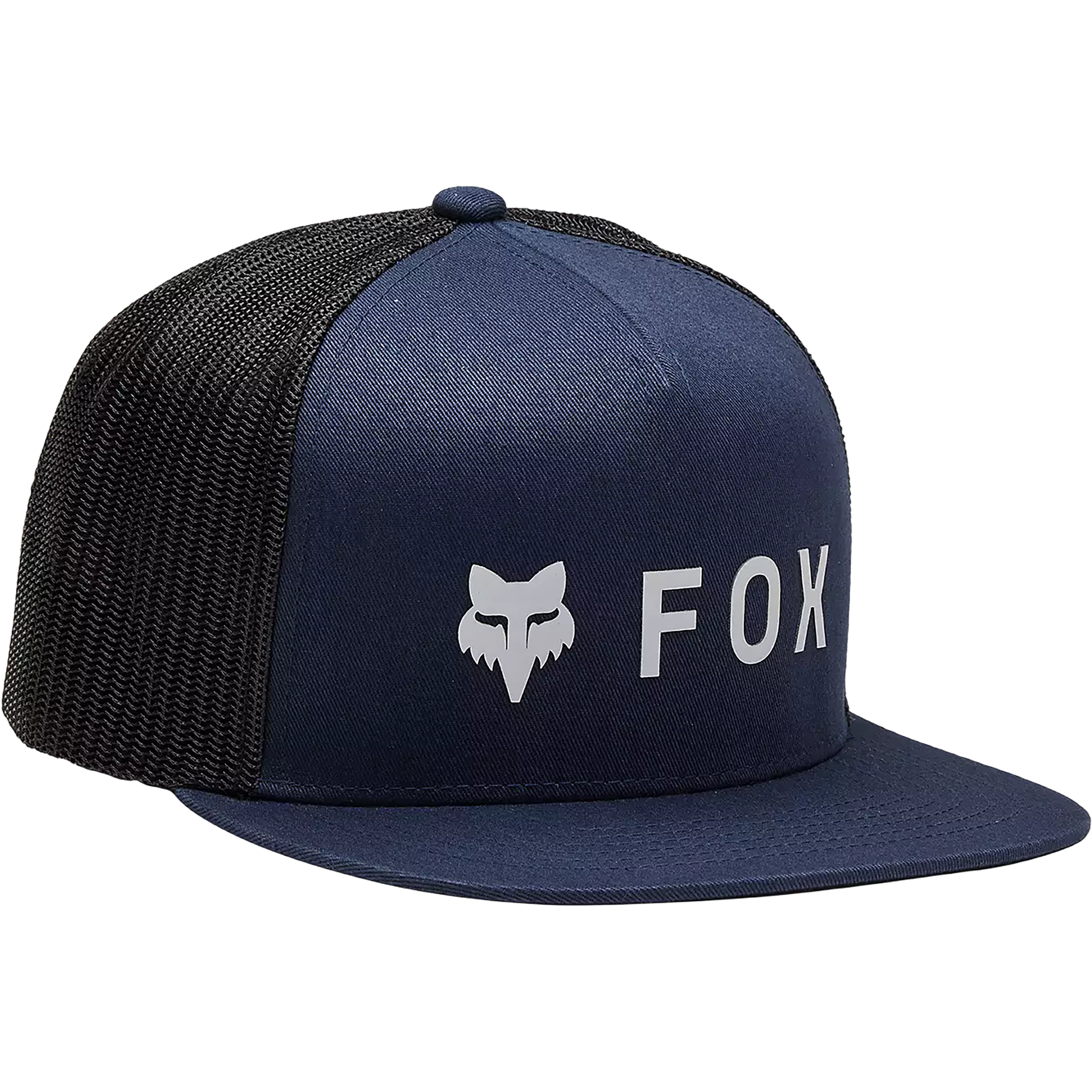 Fox Neck Raps Fox Absolute Mesh Snapback Cap in Midnight