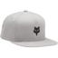 Fox Head Snapback Hat in Grey