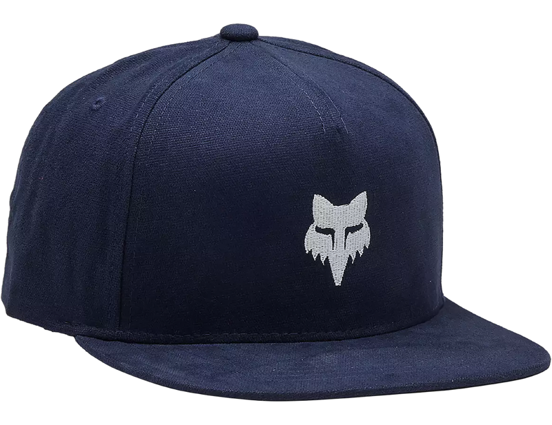 Fox Head Snapback Hat in Midnight